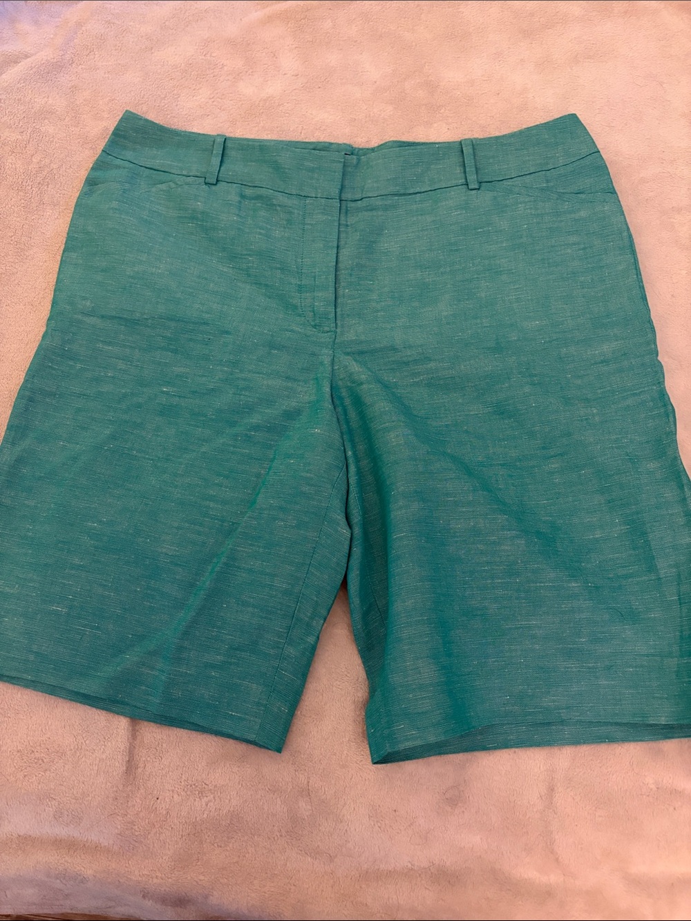 Talbots Teal Women’s Tailored Shorts, size large